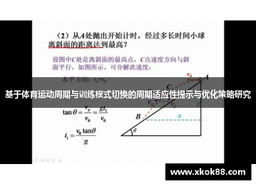 基于体育运动周期与训练模式切换的周期适应性提示与优化策略研究